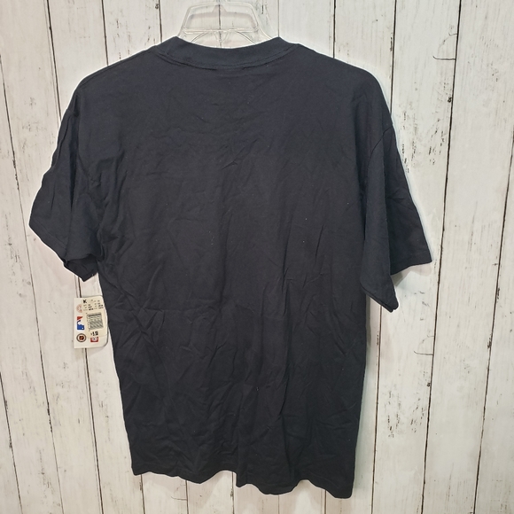 Vintage Deadstock NWT Stacy Stag Womens Purple Eyelet Button Up Shirt Size Large - Picture 9 of 9